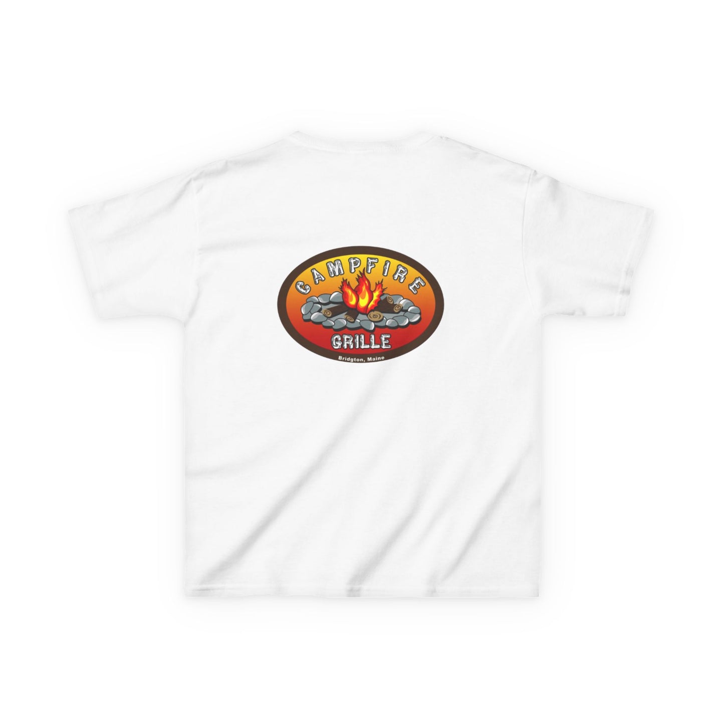 Kids Campfire Grille Tee, Kid's Shirt, Summer Camp Outfit, Outdoor Fun Apparel, Gift for Nature Lovers, Family BBQ