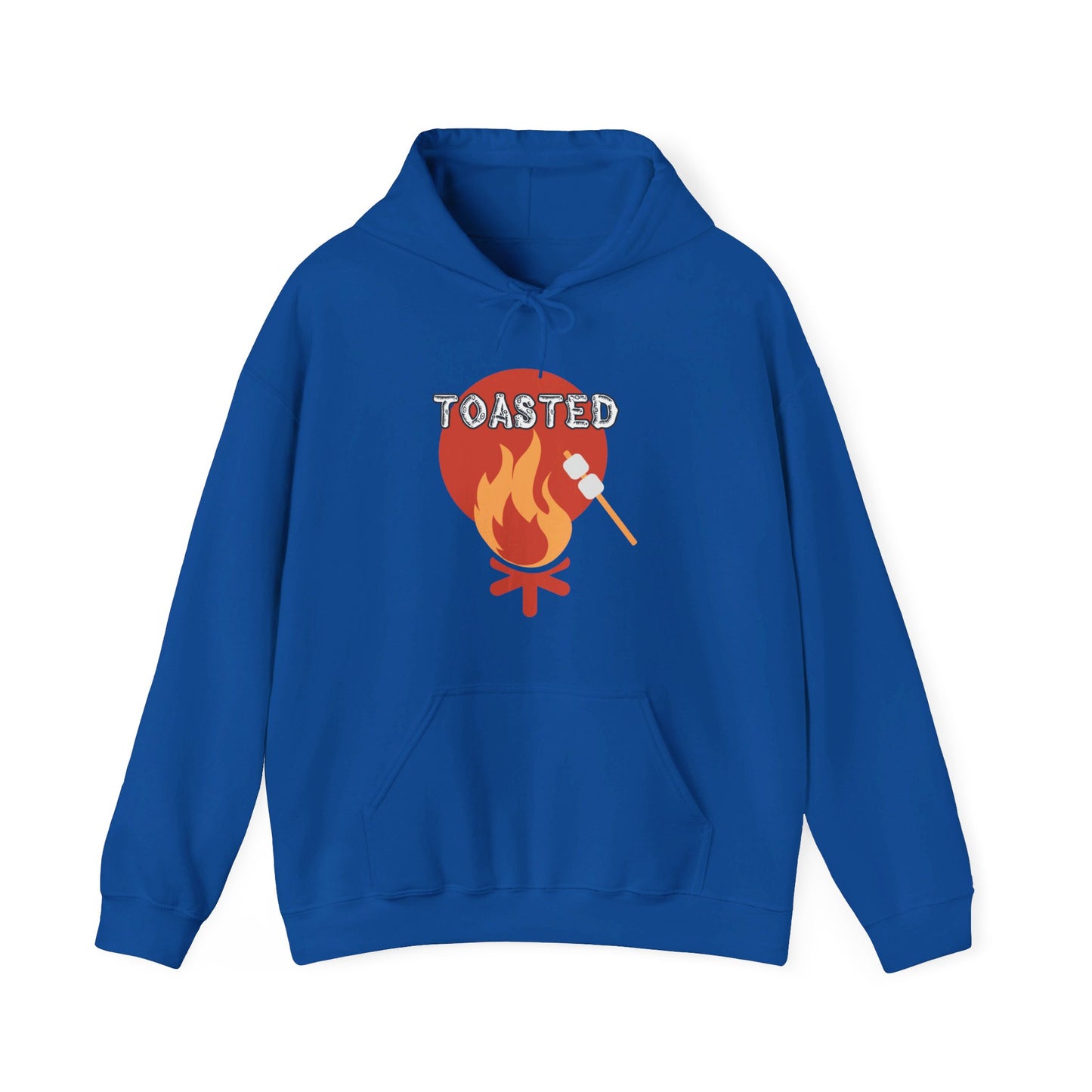 Toasted Campfire Hoodie Camping S'mores Hooded Sweatshirt