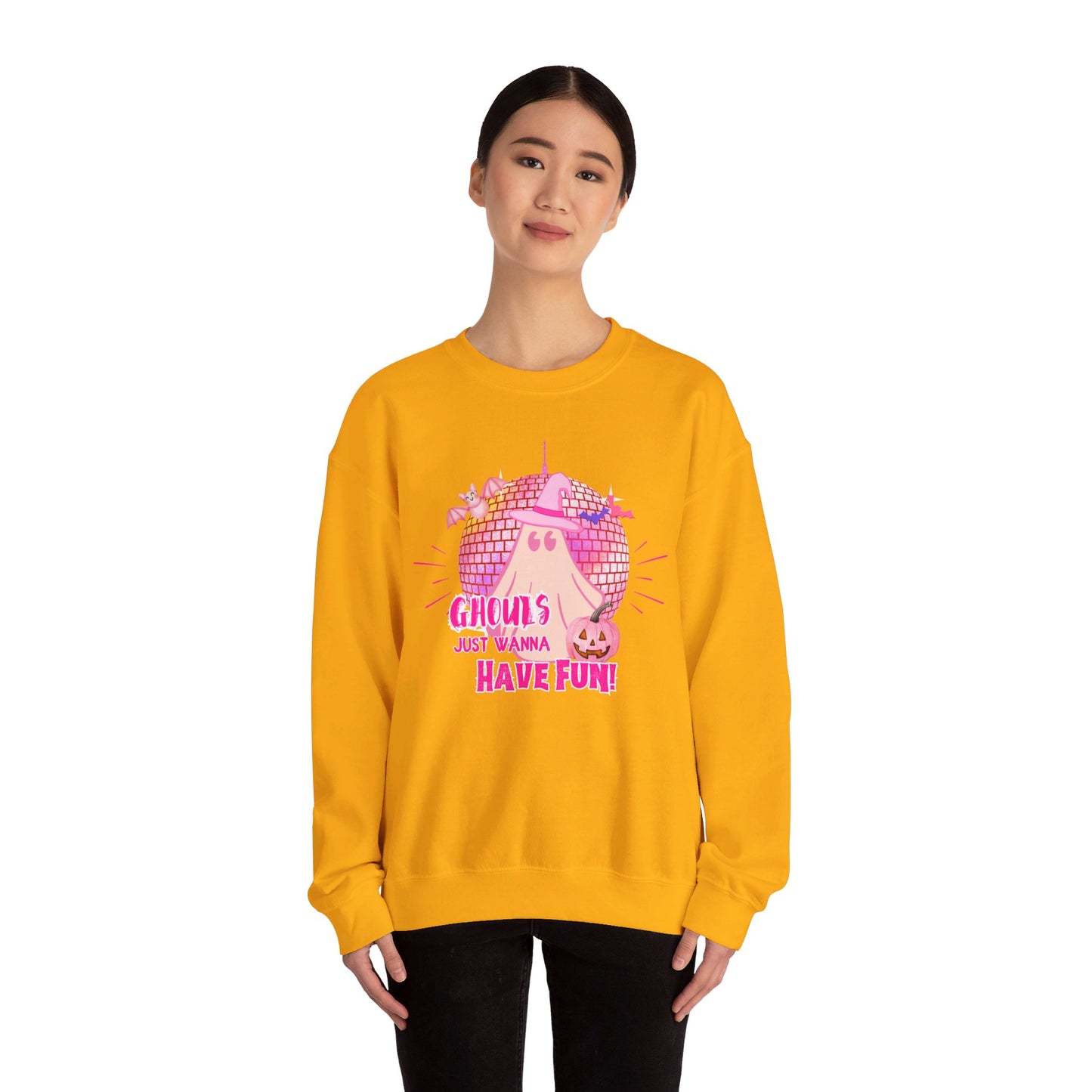 Ghouls Just Wanna Have Fun Disco Halloween Party Sweatshirt