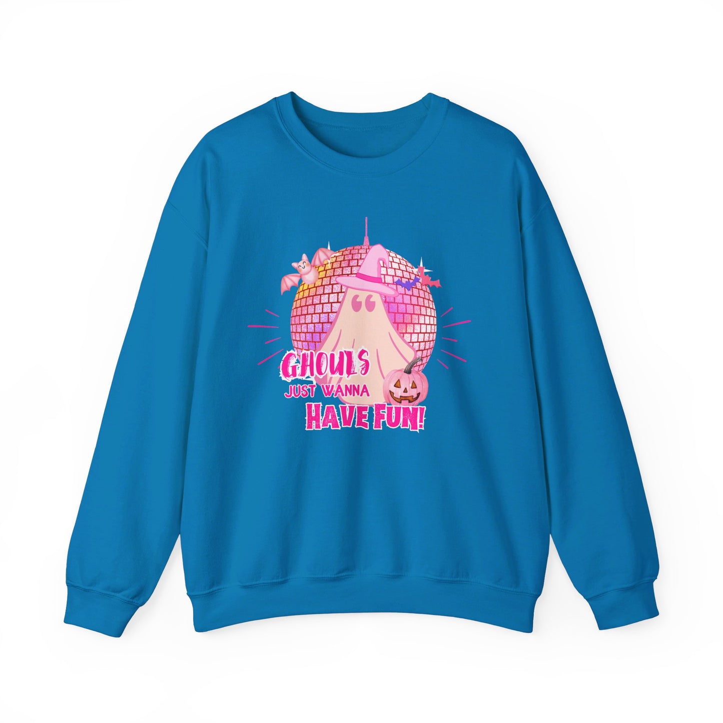 Ghouls Just Wanna Have Fun Disco Halloween Party Sweatshirt