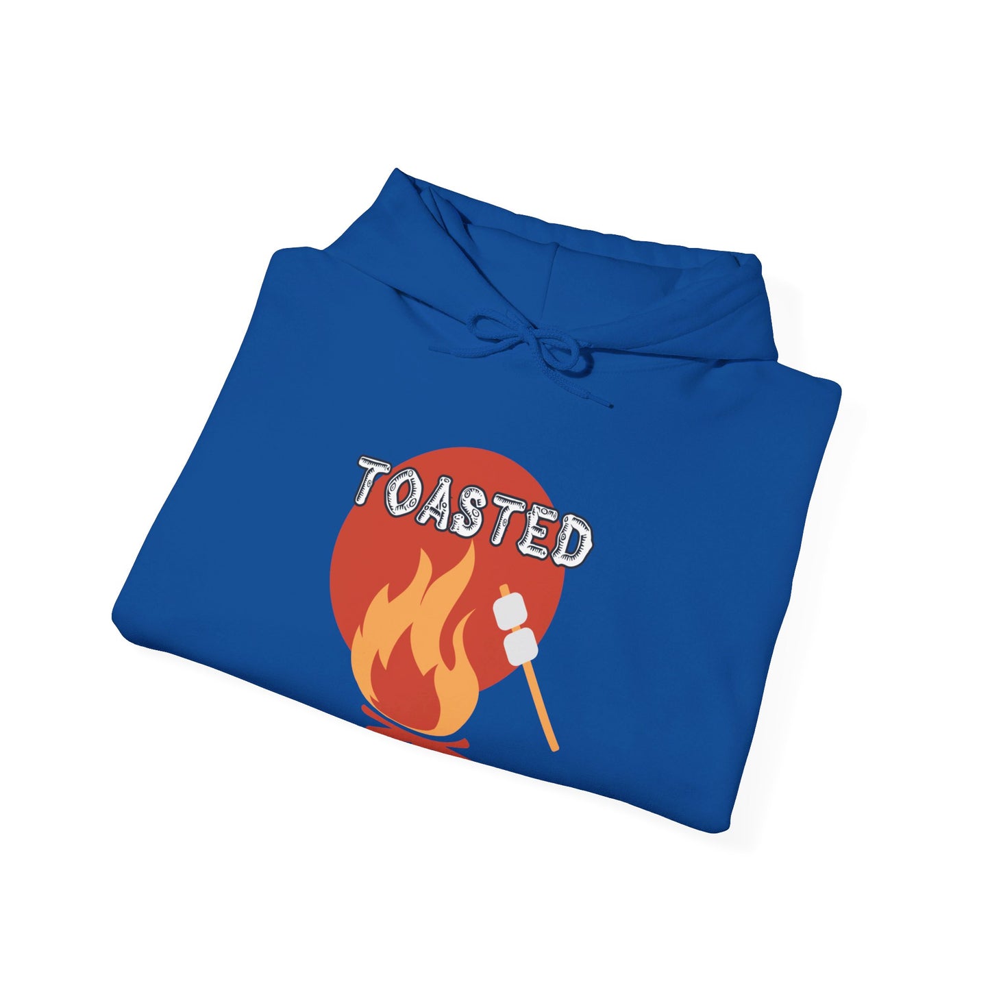 Toasted Campfire Hoodie Camping S'mores Hooded Sweatshirt