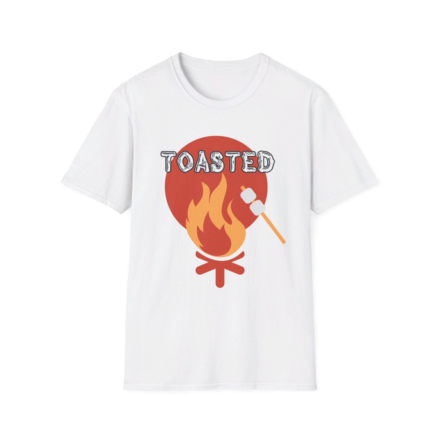 Toasted Campfire S'mores Funny Camping T-Shirt