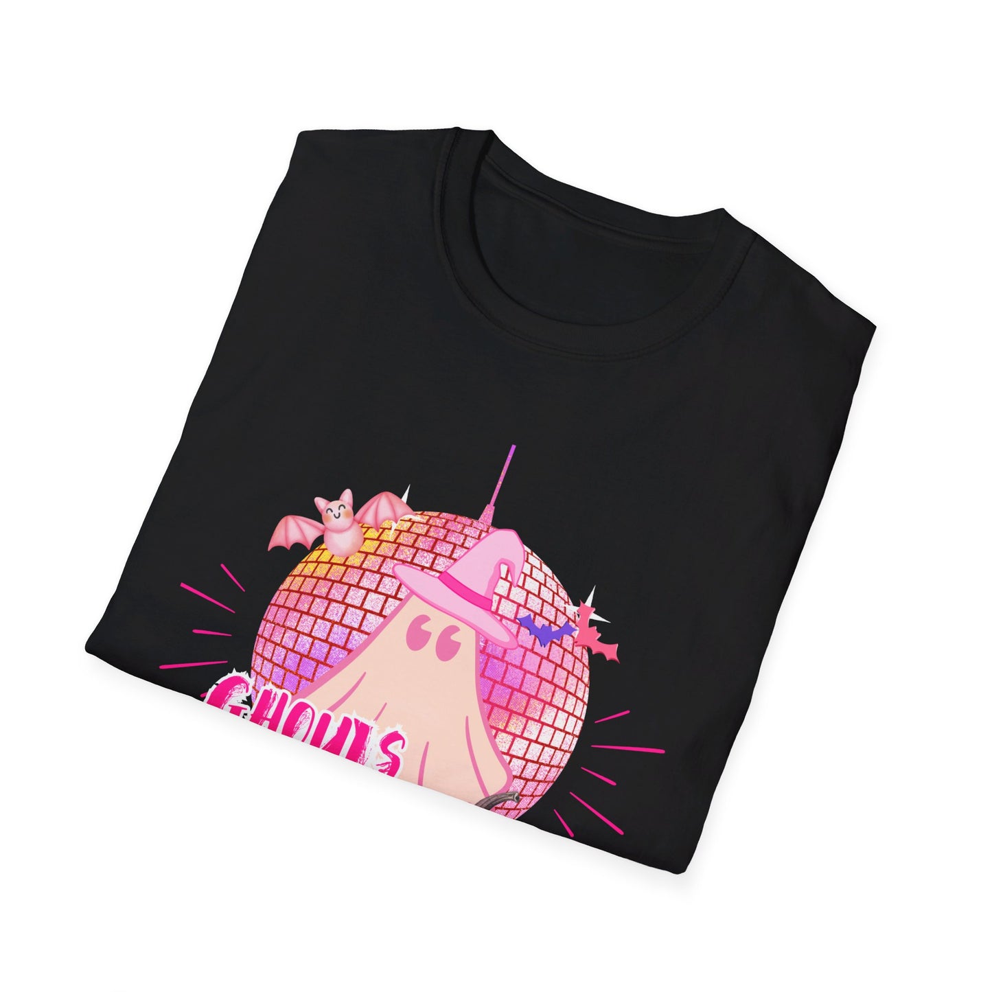 Ghouls Just Wanna Have Fun Cute Disco Ghost T-Shirt