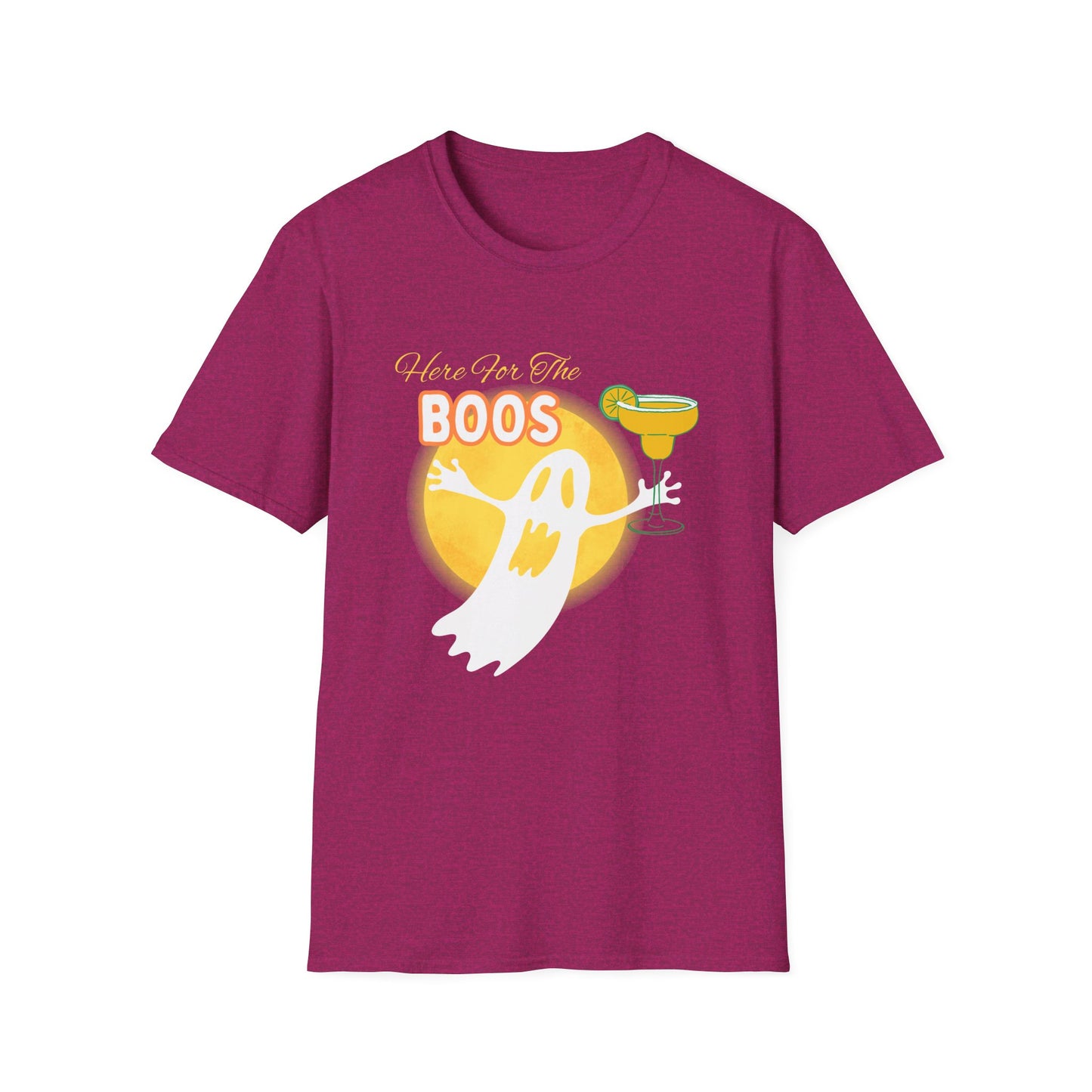 Here for the Boos Margarita Ghost Halloween Party T-Shirt