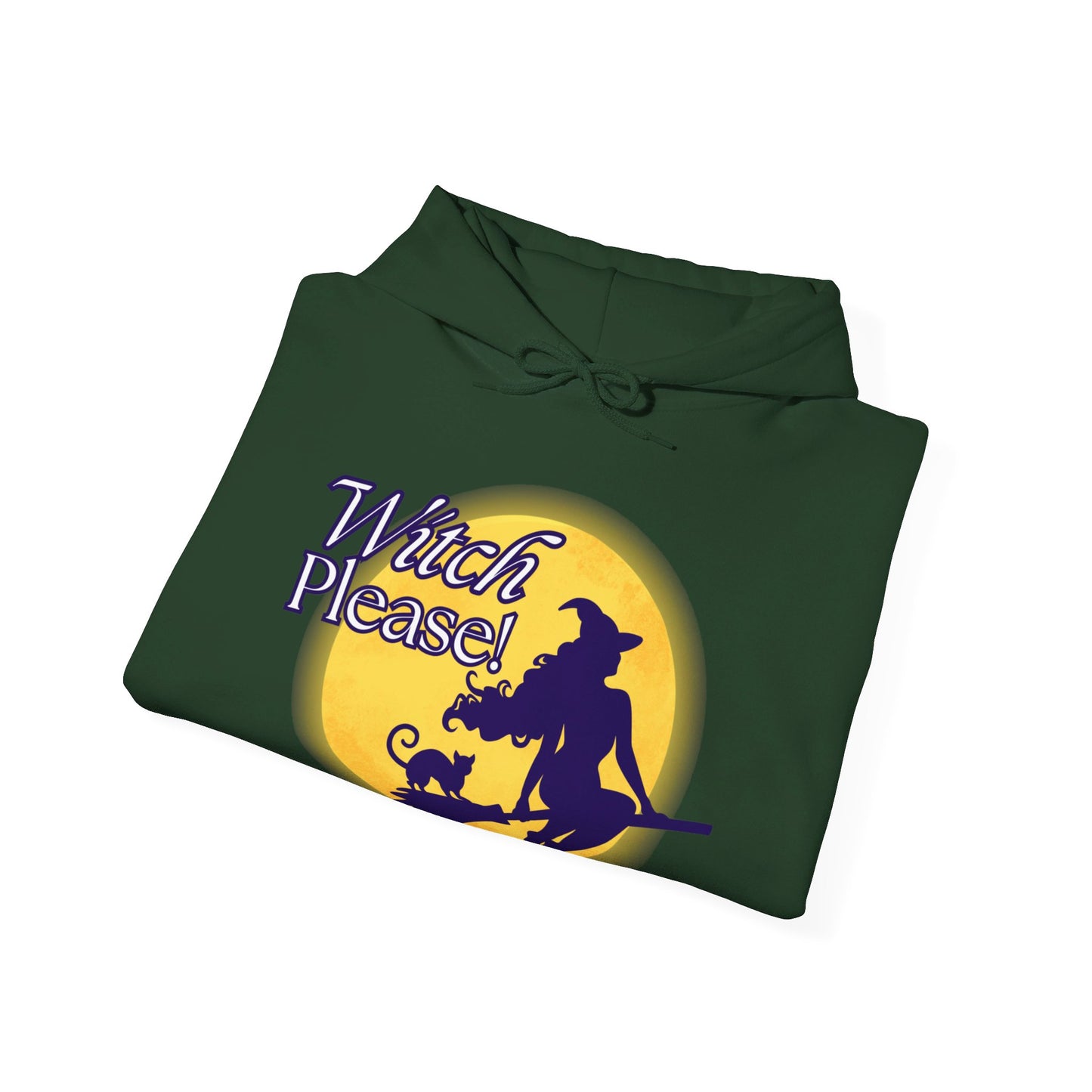 Witch Please! Funny Sassy Halloween Hoodie Sweatshirt