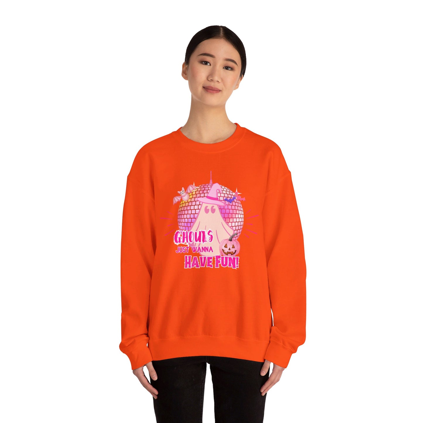 Ghouls Just Wanna Have Fun Disco Halloween Party Sweatshirt