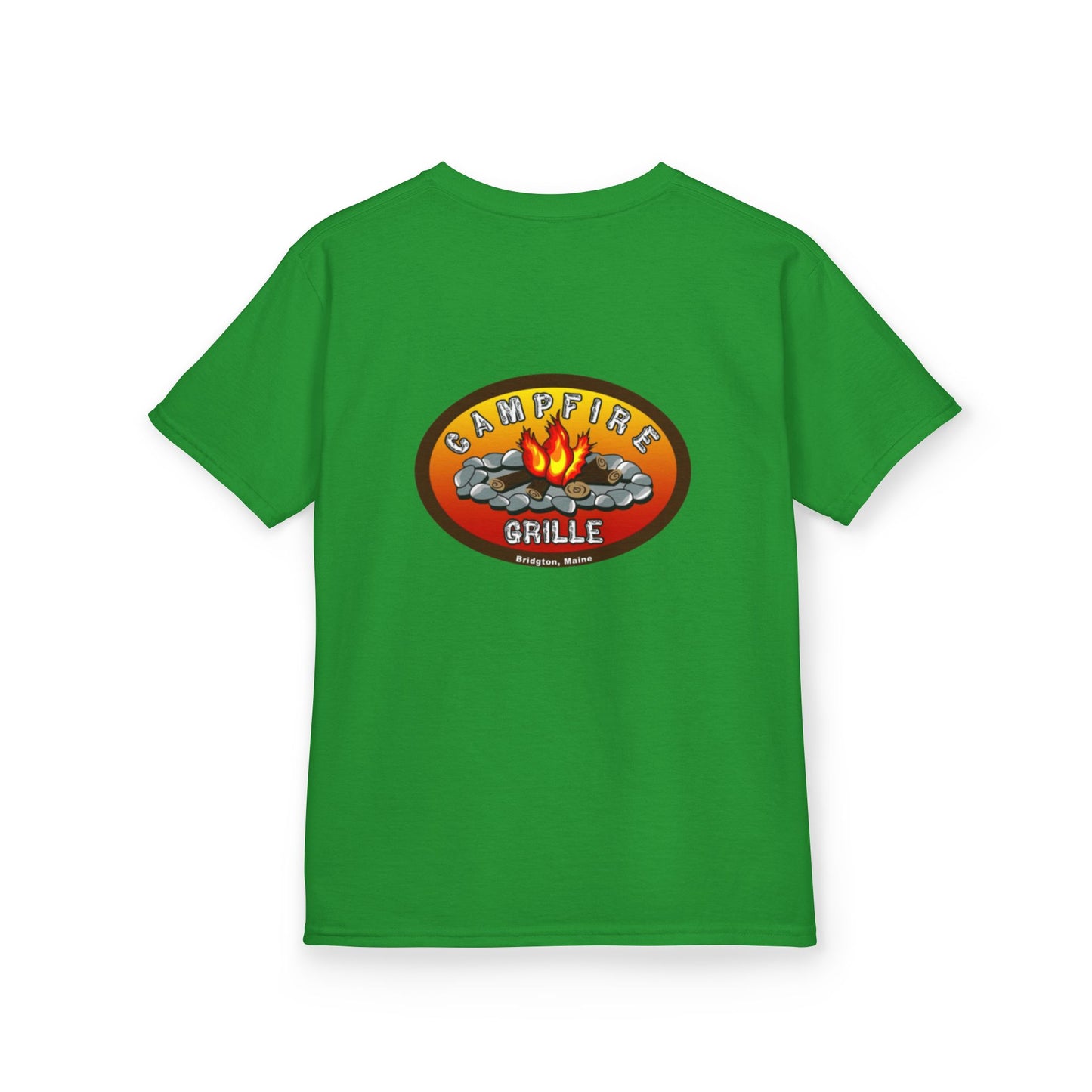 Kids Campfire Grille Tee, Kid's Shirt, Summer Camp Outfit, Outdoor Fun Apparel, Gift for Nature Lovers, Family BBQ