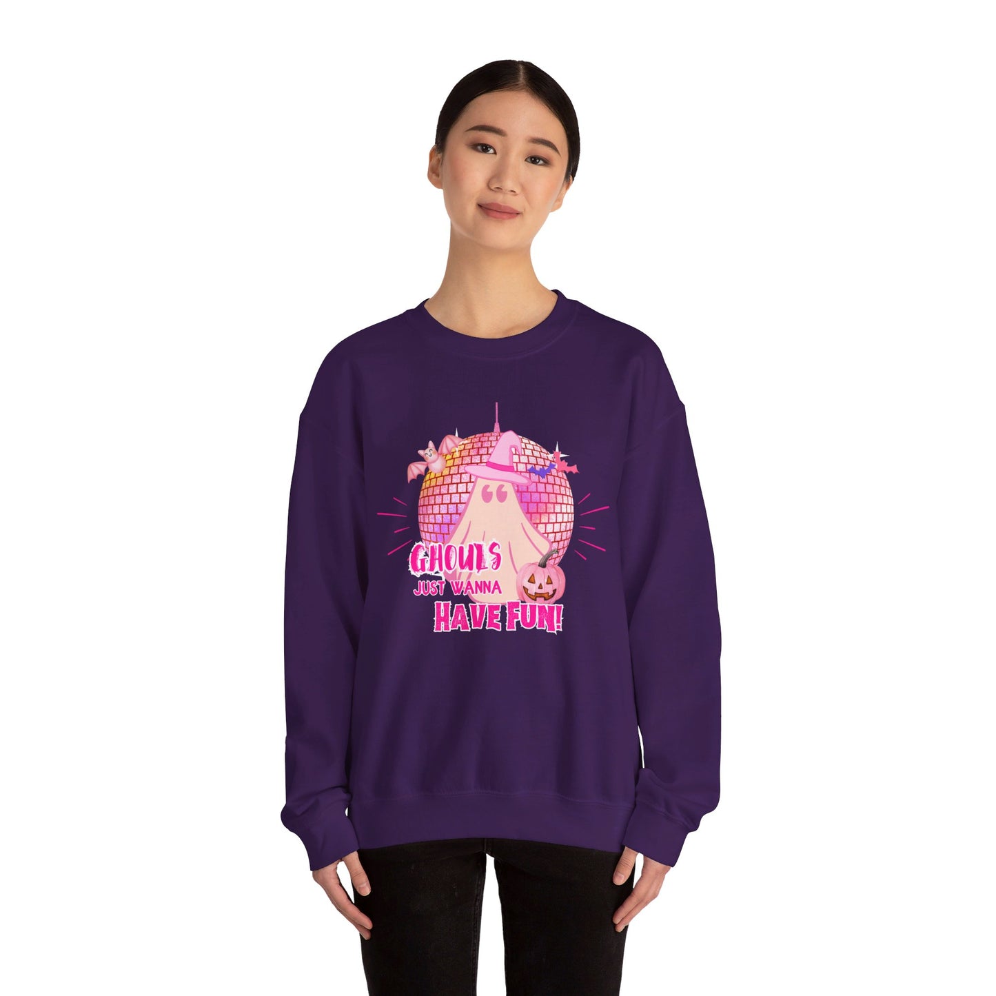Ghouls Just Wanna Have Fun Disco Halloween Party Sweatshirt