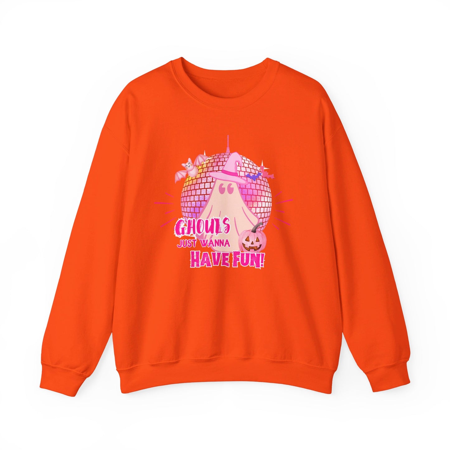 Ghouls Just Wanna Have Fun Disco Halloween Party Sweatshirt