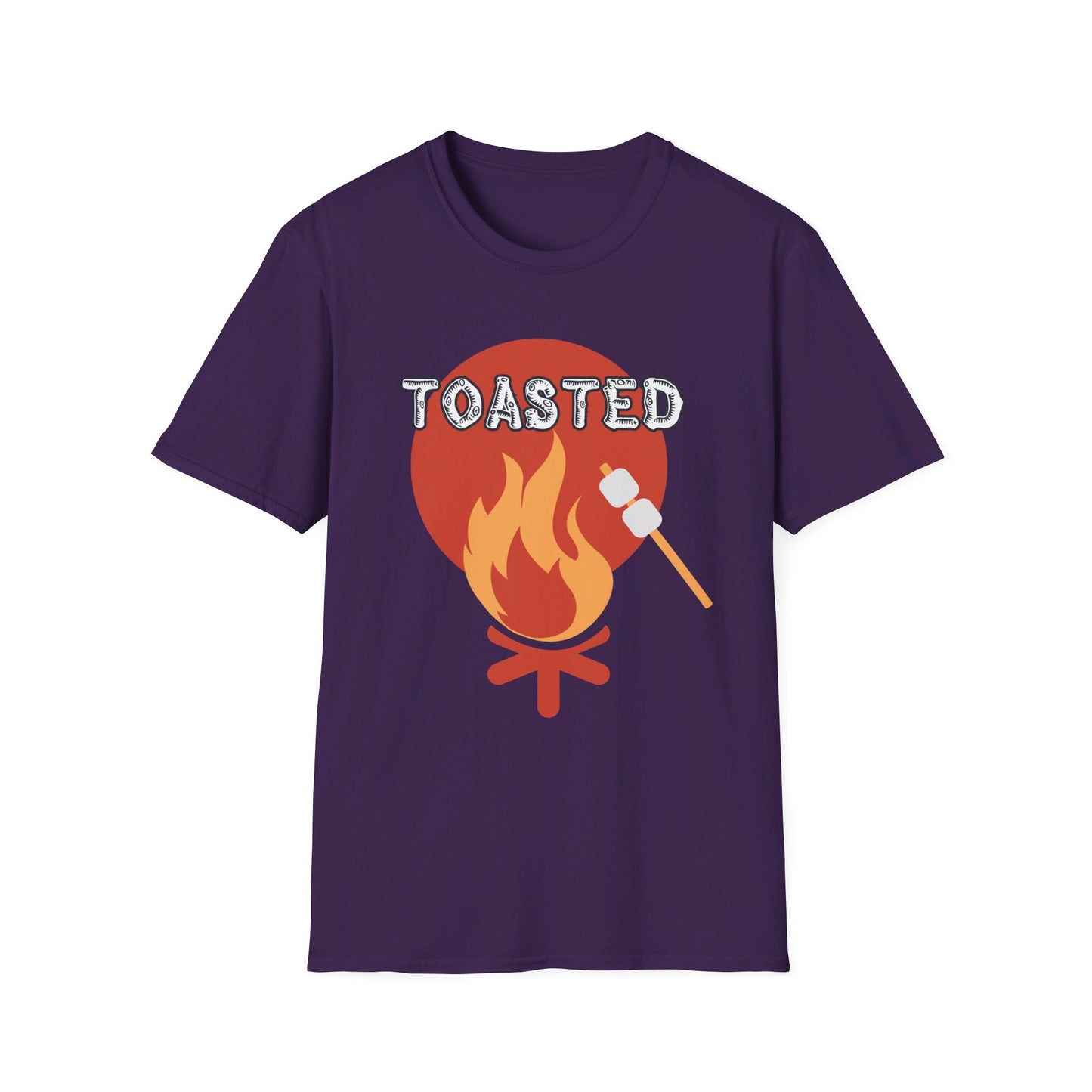 Toasted Campfire S'mores Funny Camping T-Shirt