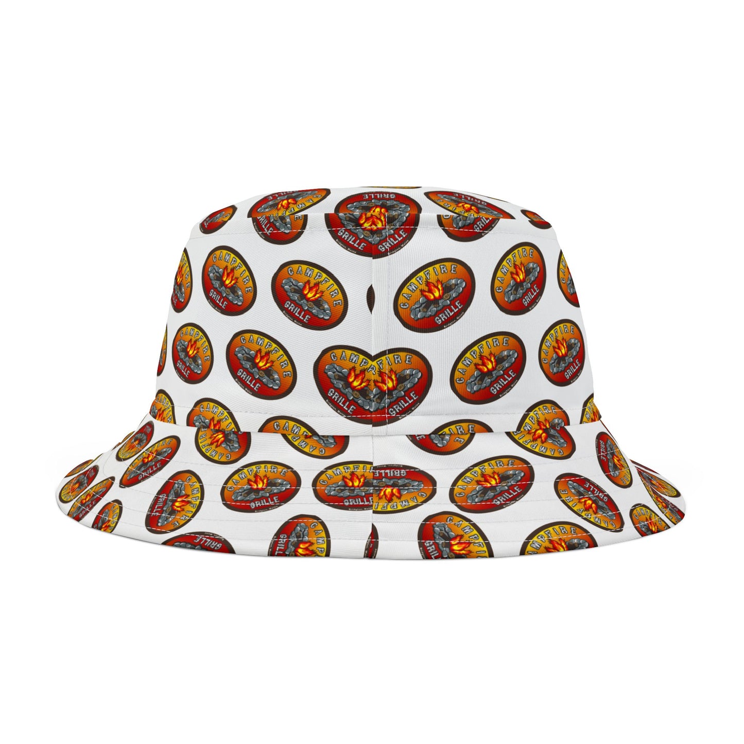 CFG Retro Bucket Hat - Fun Tropical Vibes for Summer Festivals