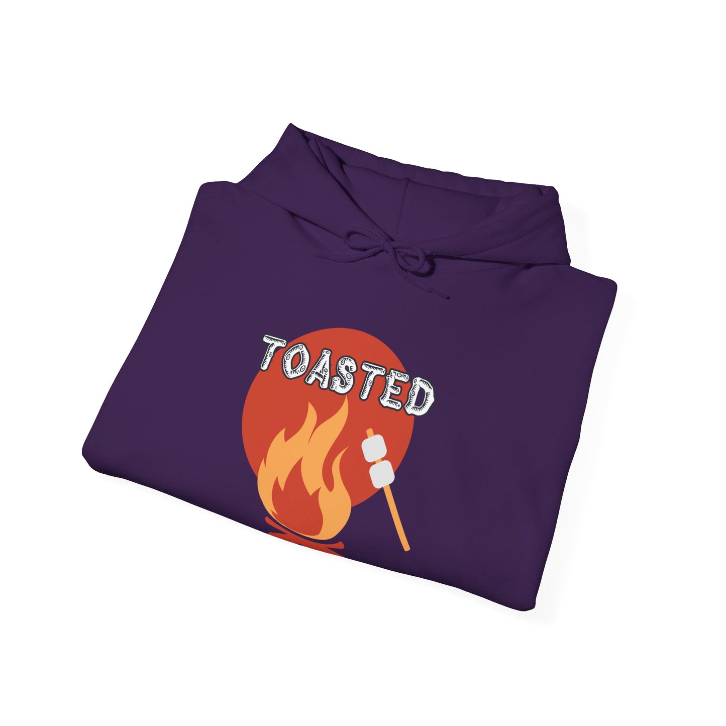 Toasted Campfire Hoodie Camping S'mores Hooded Sweatshirt