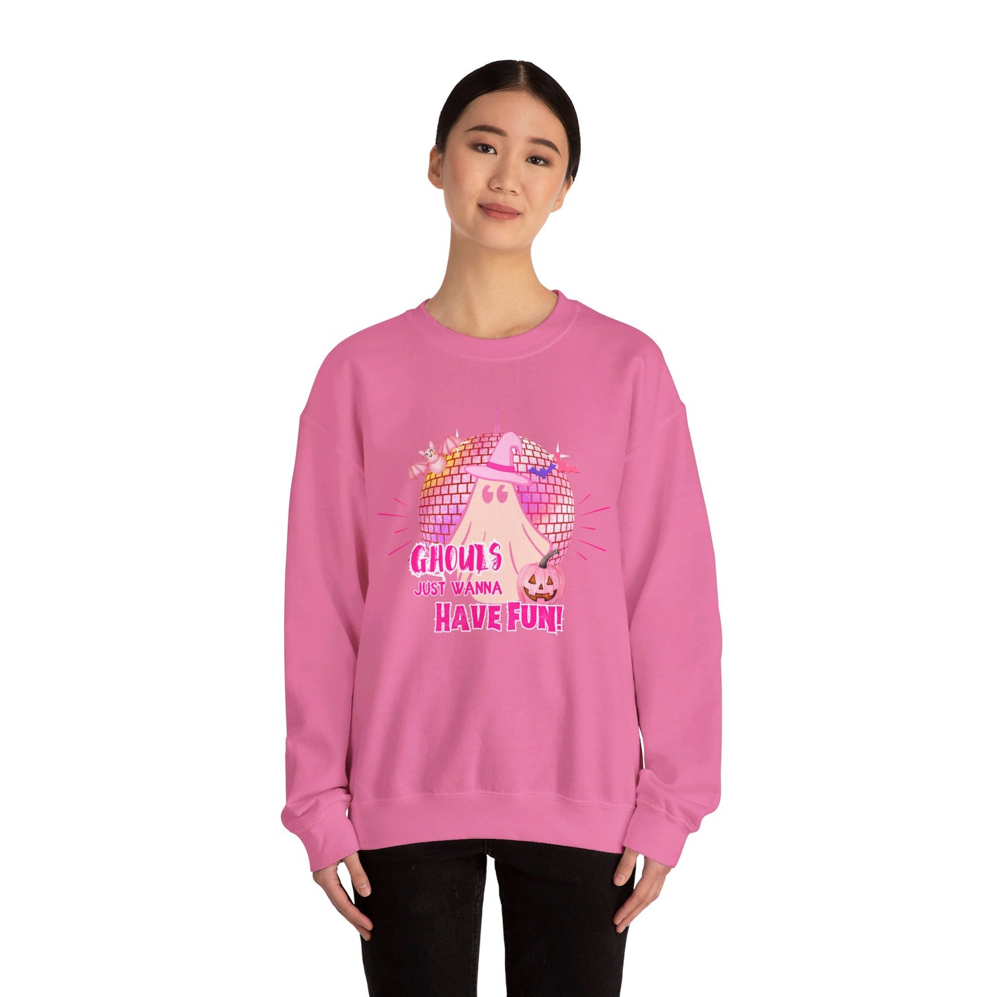 Ghouls Just Wanna Have Fun Disco Halloween Party Sweatshirt