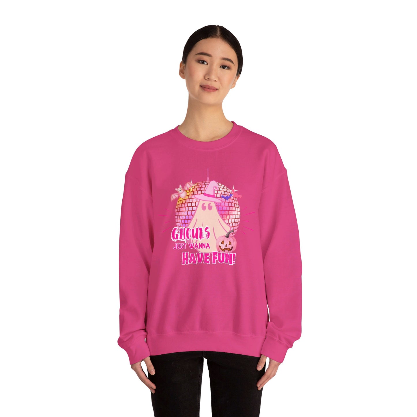 Ghouls Just Wanna Have Fun Disco Halloween Party Sweatshirt