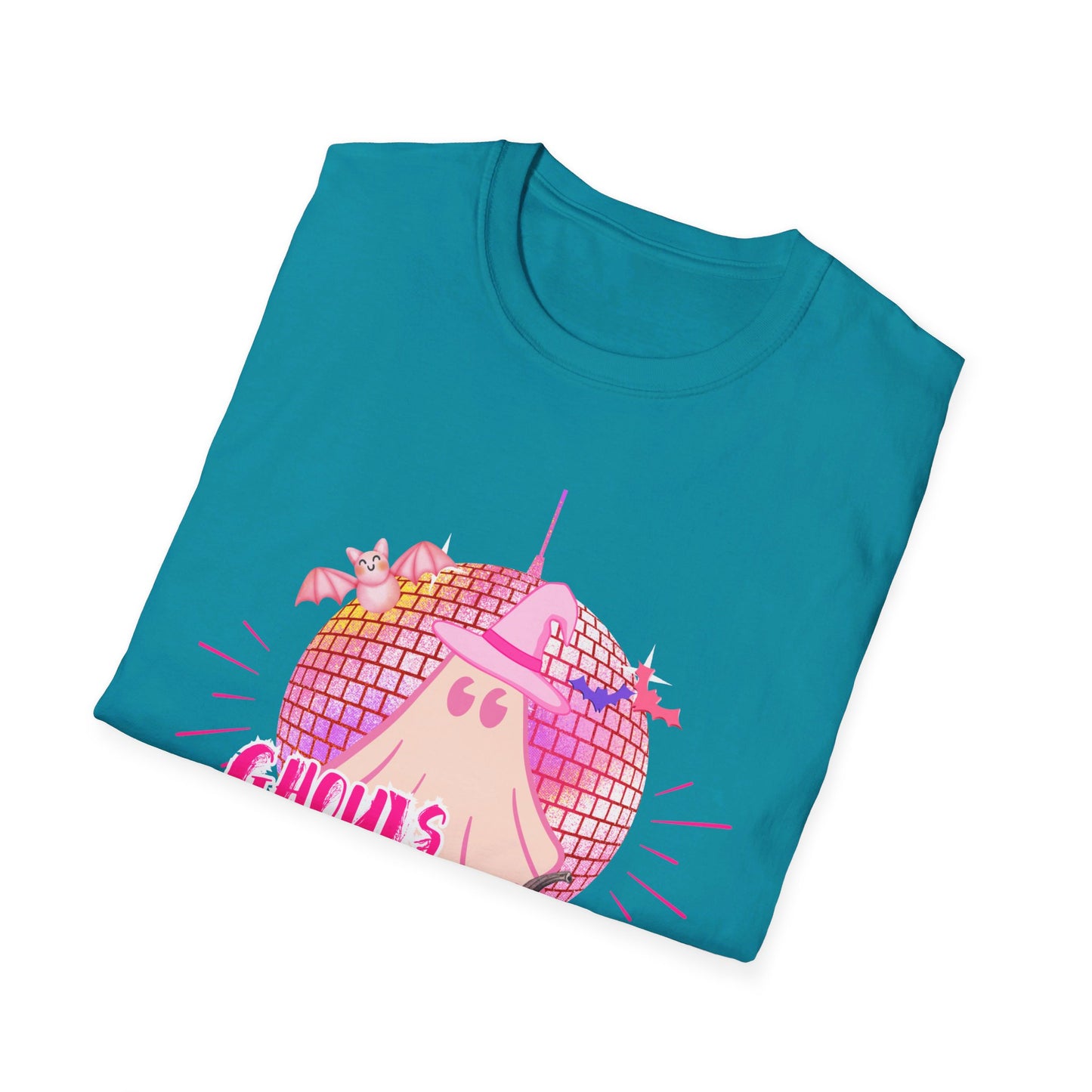 Ghouls Just Wanna Have Fun Cute Disco Ghost T-Shirt