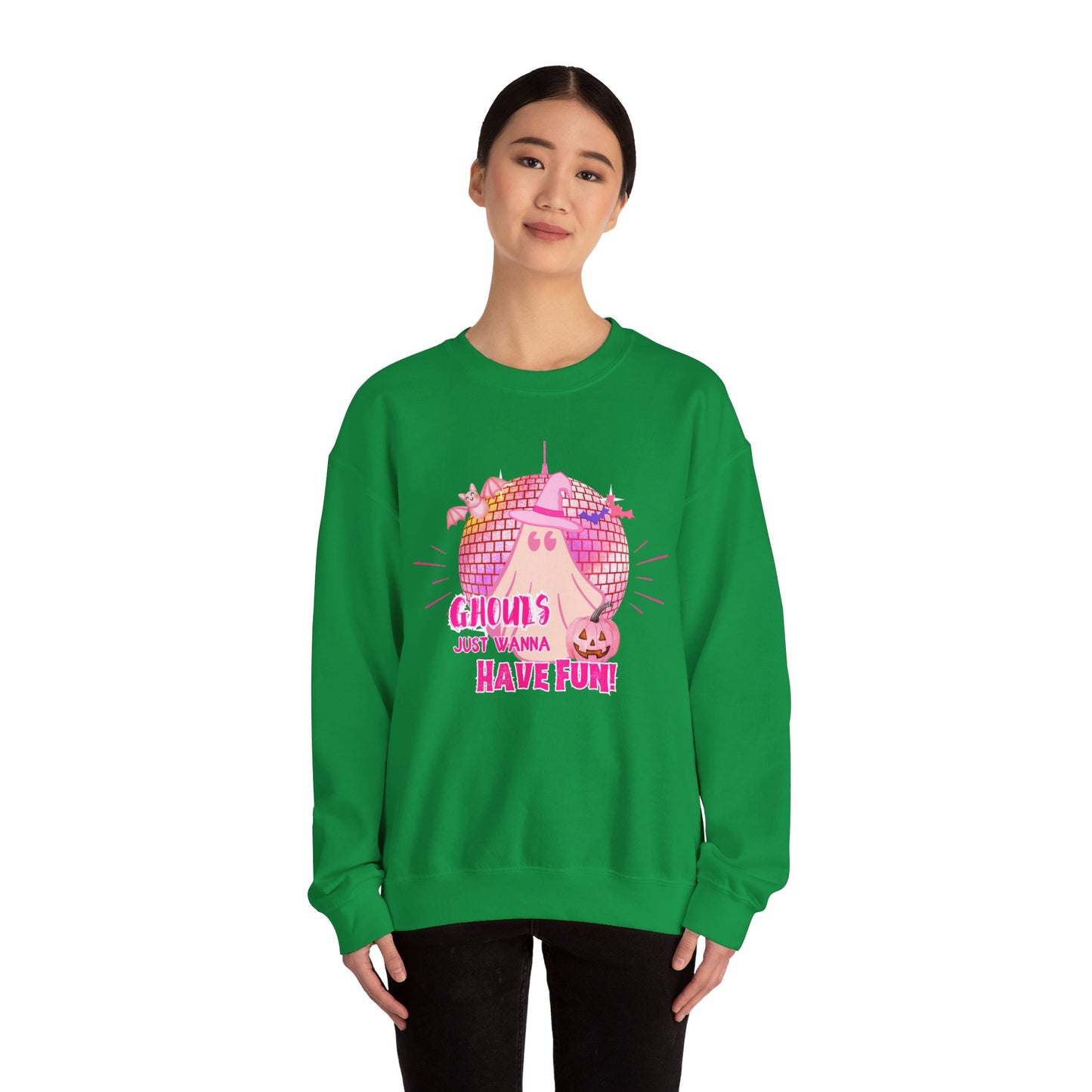 Ghouls Just Wanna Have Fun Disco Halloween Party Sweatshirt